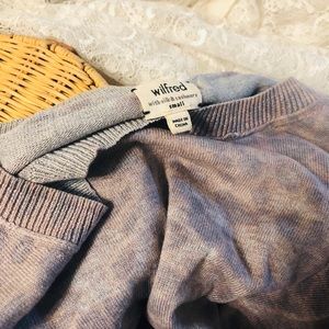 Pale Pink and Grey Leopard 3/4 Sleeve Top